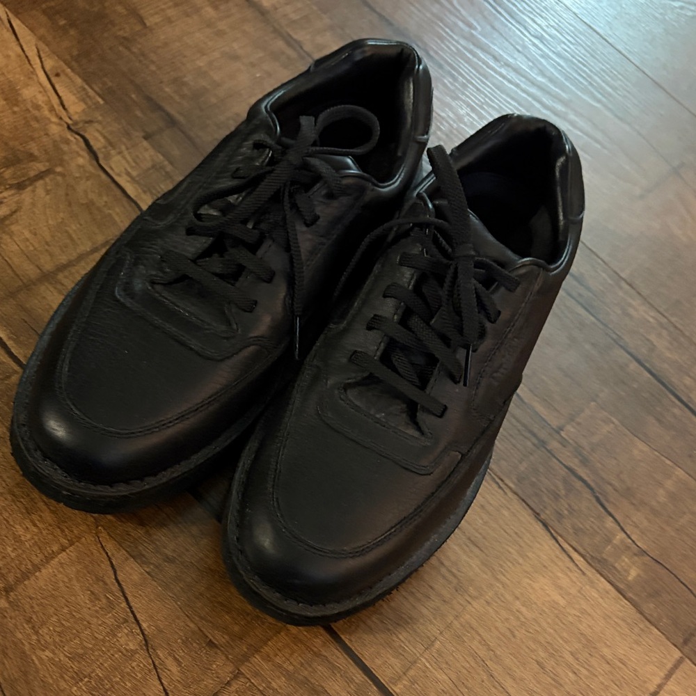 Rockport Men's Black Leather Derbys